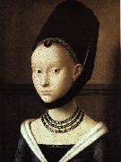 Petrus Christus Portrait of a Young Woman Germany oil painting reproduction